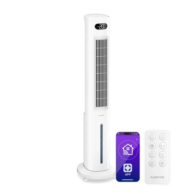 Klarstein Polar Smart rafraîchisseur 5 L blanc 30 m²
