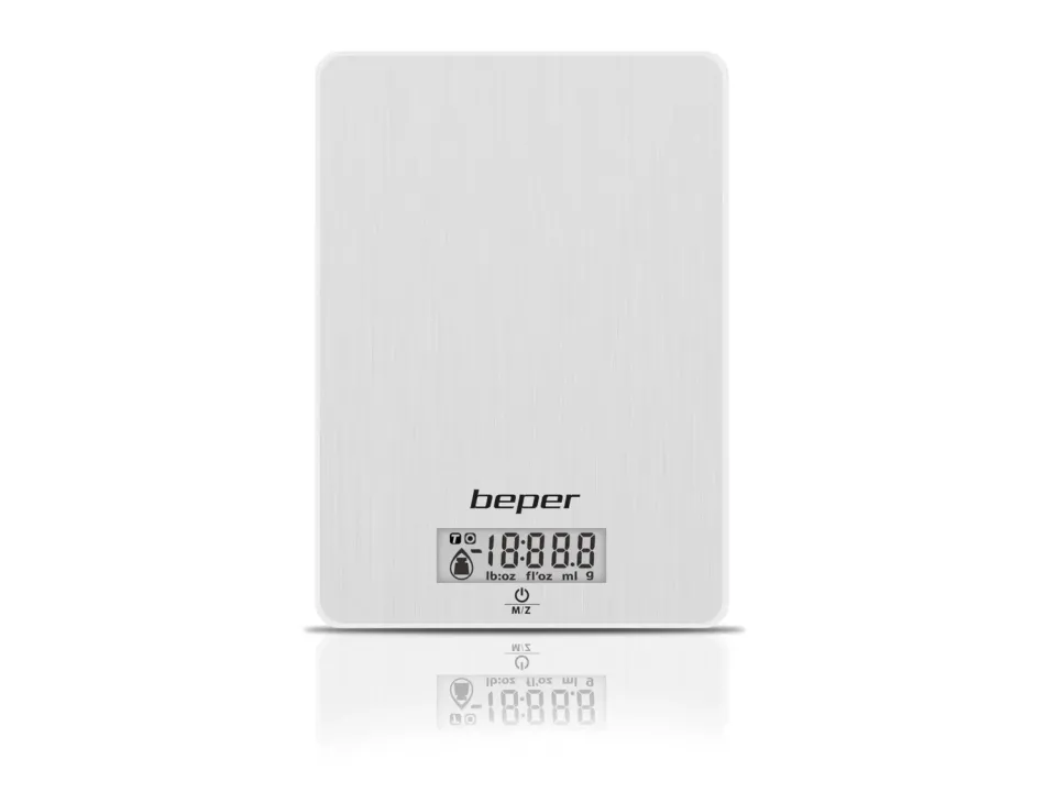Beper 90.131 balance de cuisine électronique 5 kg argent