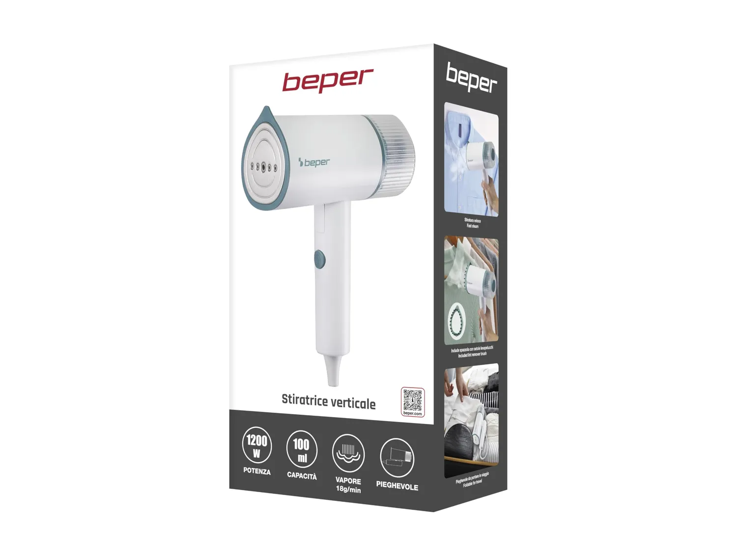 Beper P204FER210 défroisseur vapeur pliable 1200 W