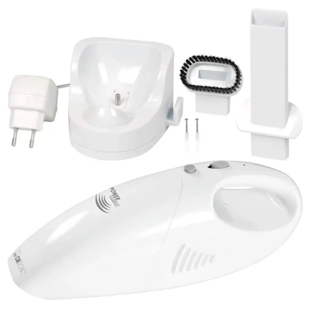 Clatronic AKS 827 aspirateur à main blanc rechargeable 15W