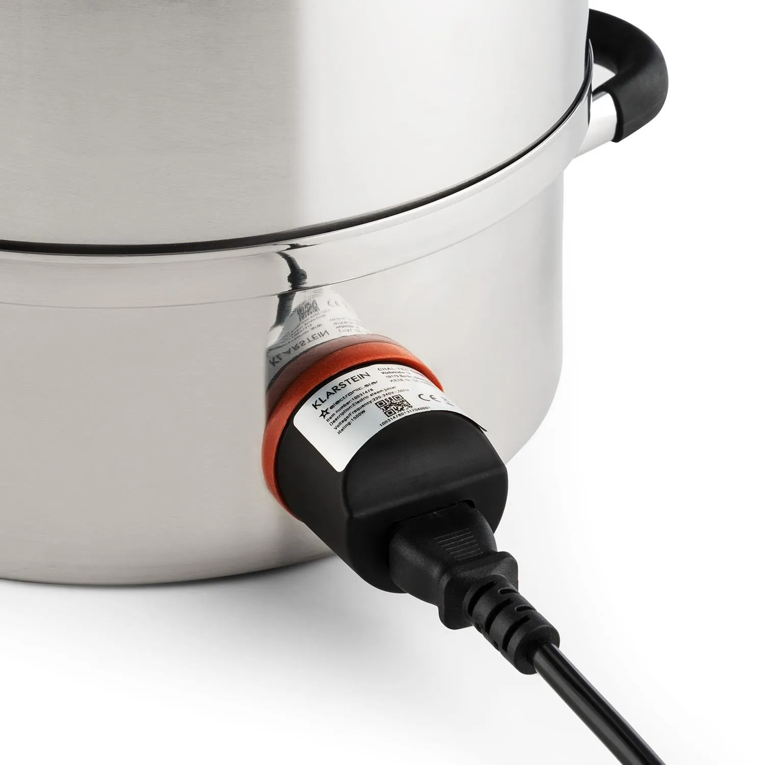 Klarstein Applebee extracteur jus vapeur inox 8 L