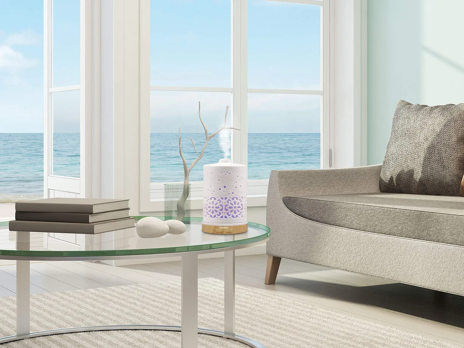 Beper 70.404 diffuseur huiles essentielles céramique 145 ml