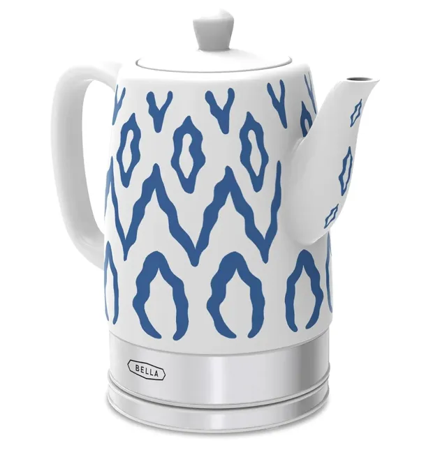La Bella bouilloire lectrique bleu aztque 1500 W col cygne