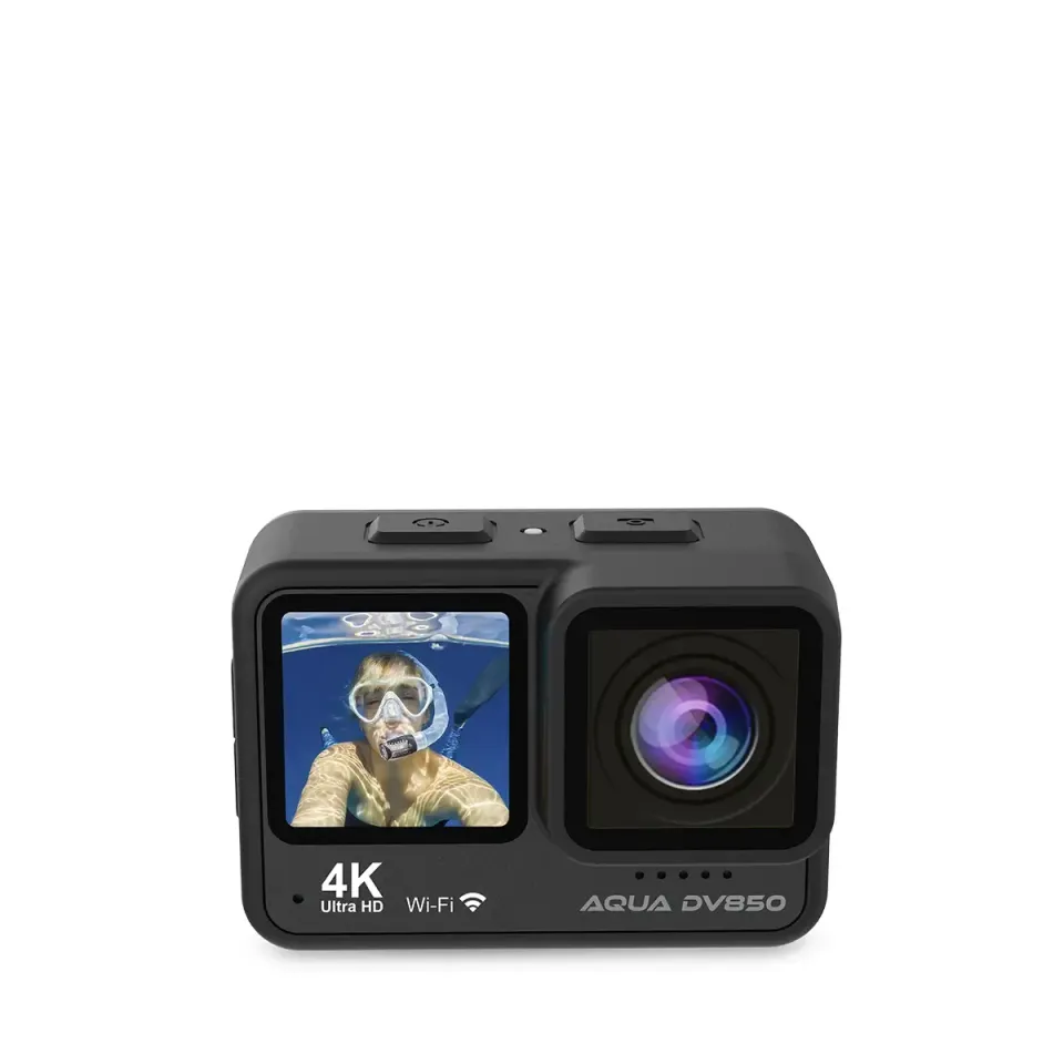 Prixton Aqua DV850 caméra action 4K double écran IPS