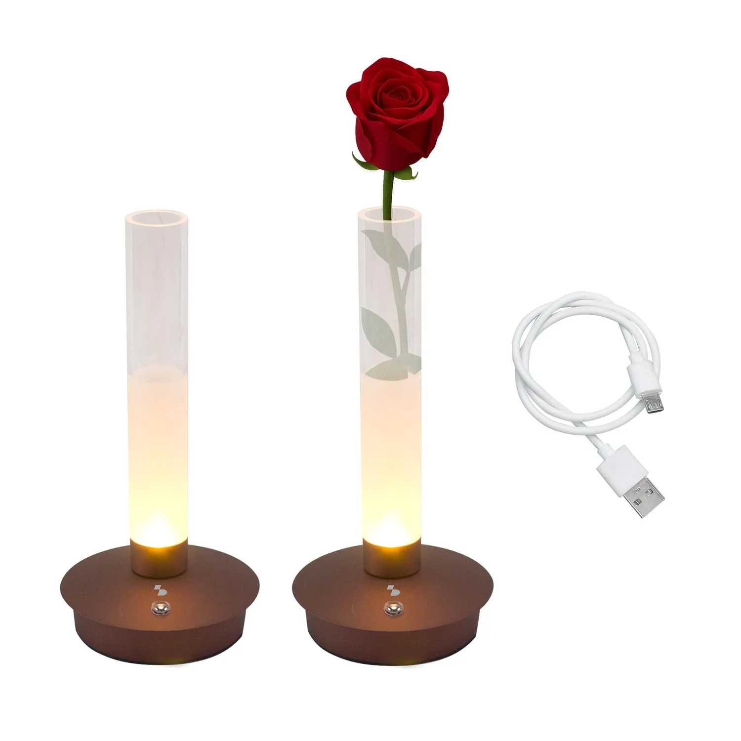 Beper Flora P207ILI550 lampe de table vase lumineux tactile