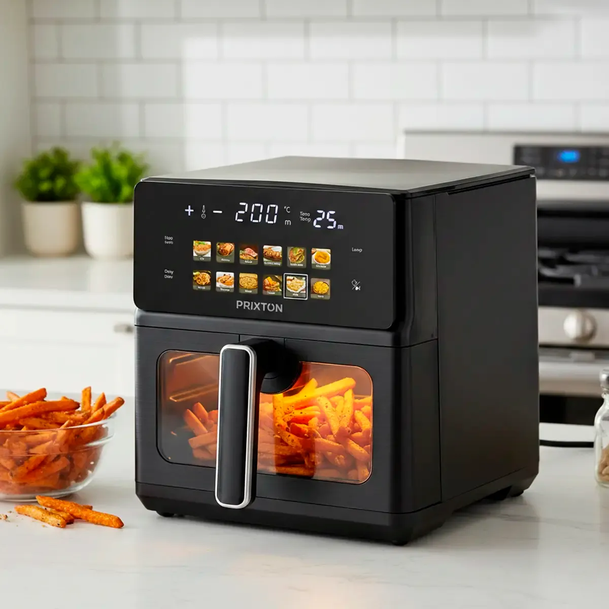 Prixton Cook Organics Double Heating friteuse 6L 1700W