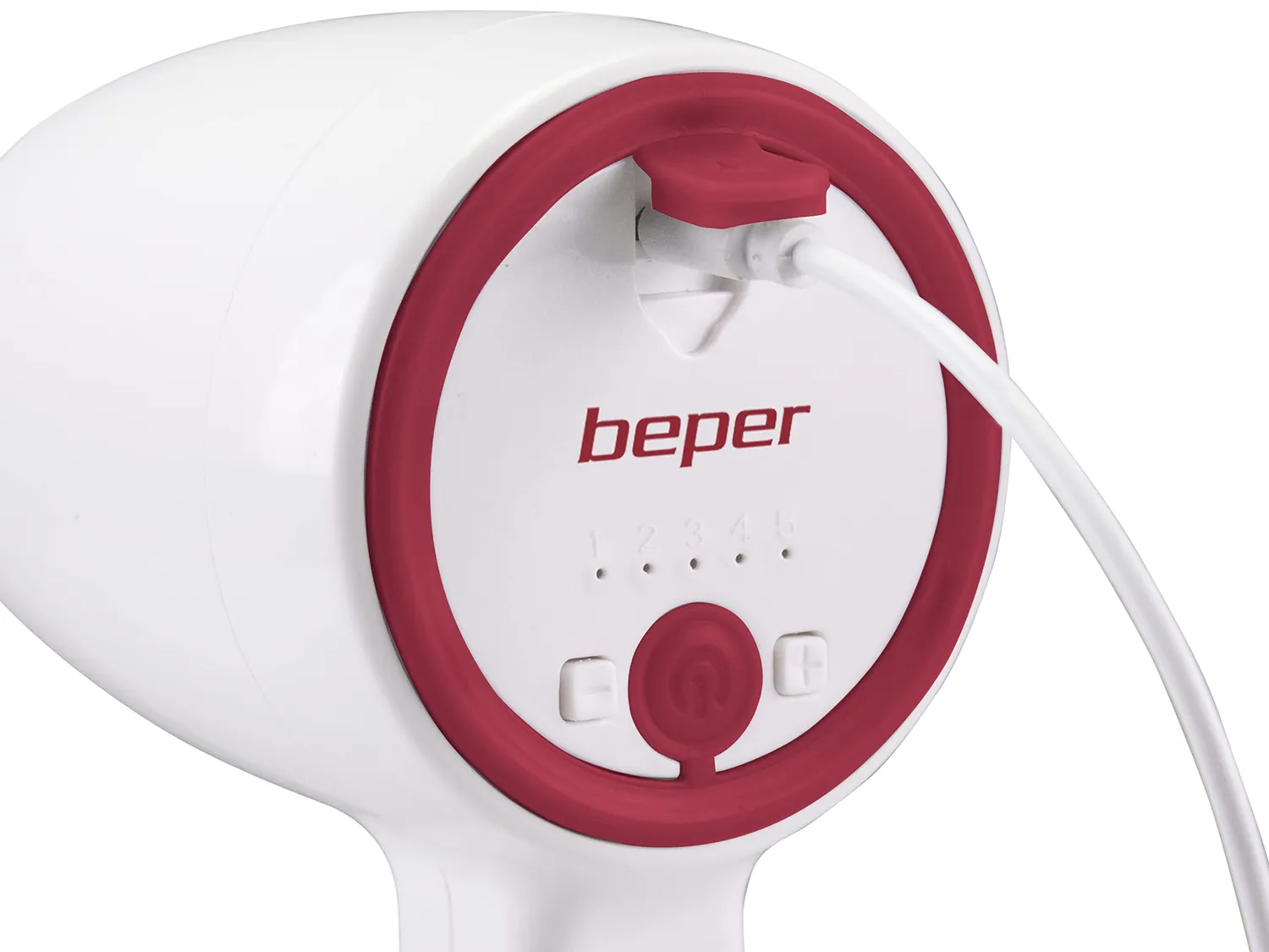 Beper P102SBA007 batteur sans fil rechargeable rouge 5 vitesses