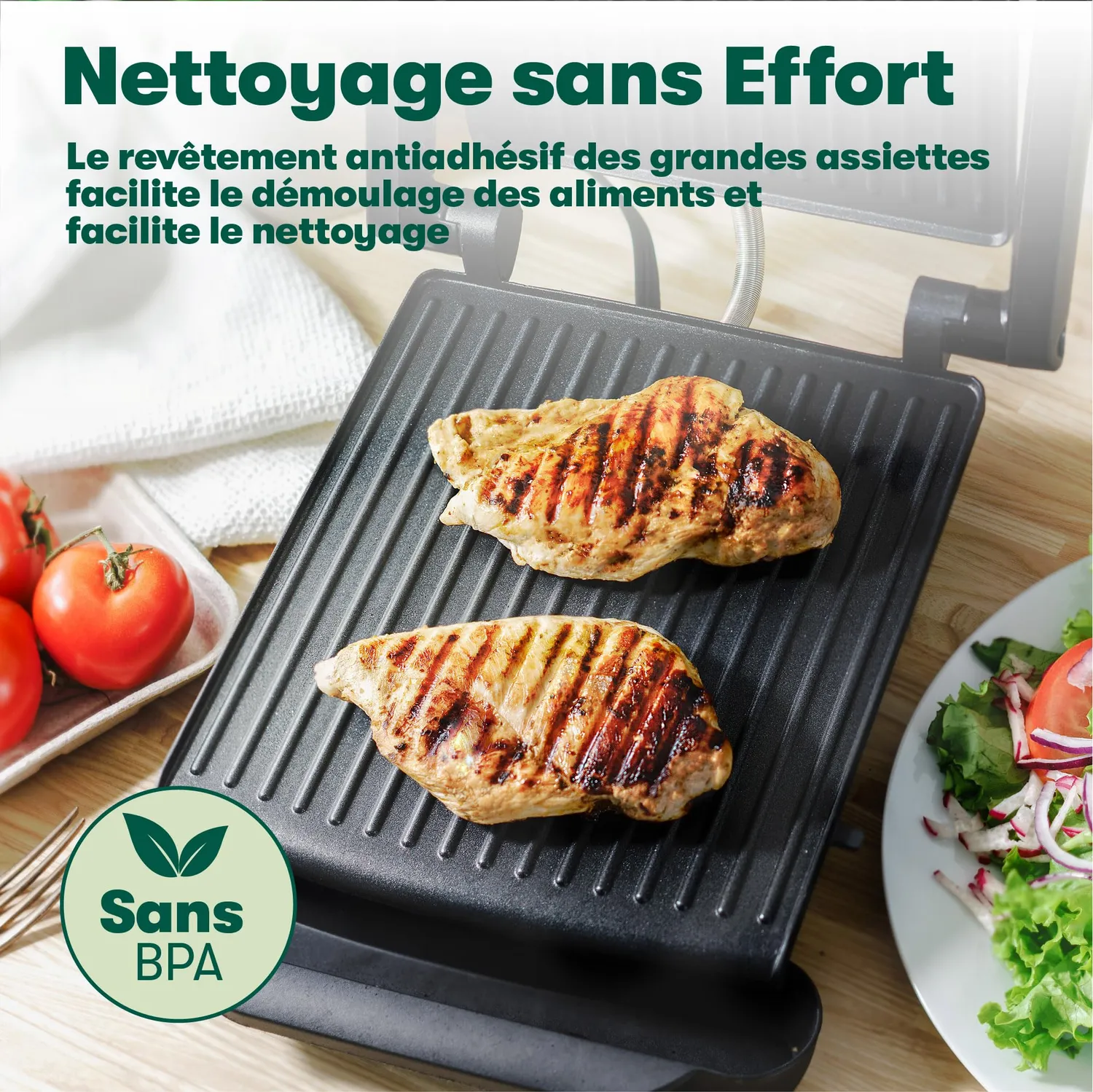 La Bella presse à panini grill sandwich inox 1400W