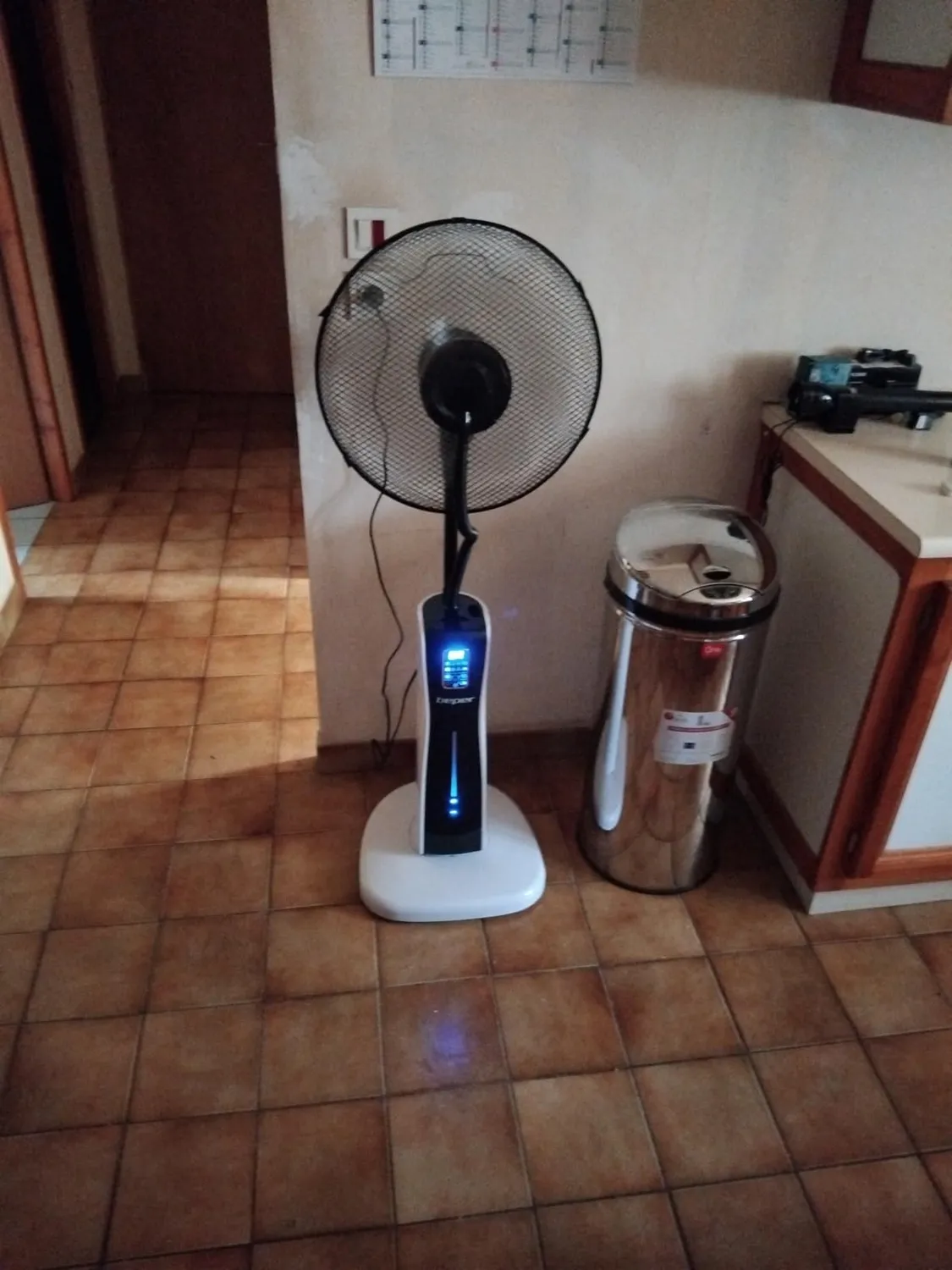 Beper VE.510 Ventilateur Brumisateur Numérique 2 L Télécommande