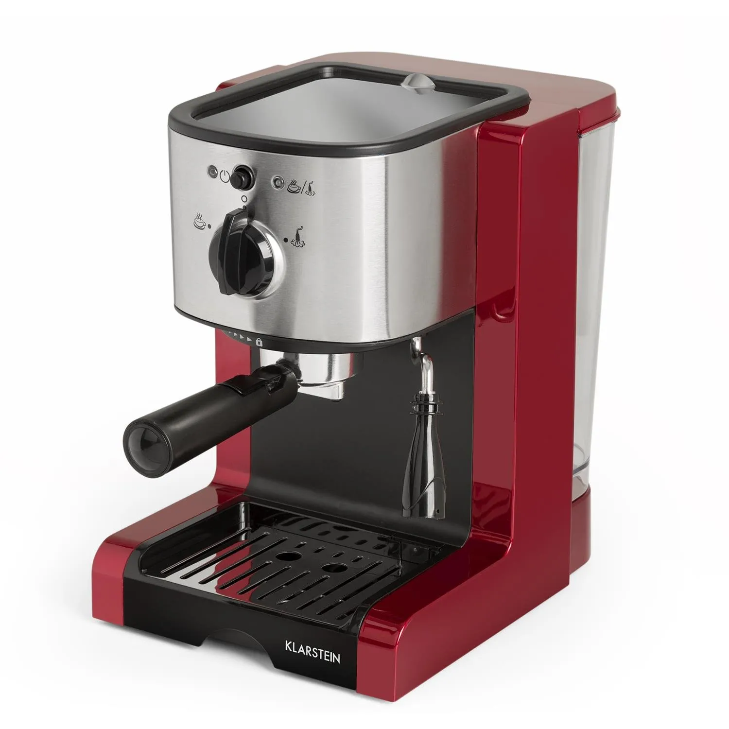 Klarstein Passionata Rossa 20 machine expresso 20 bars inox