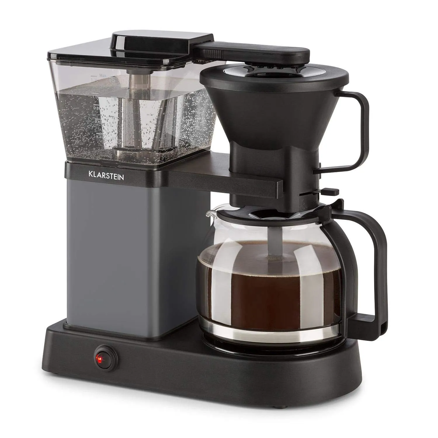 Klarstein Grande Gusto porte-filtre café noir sans BPA