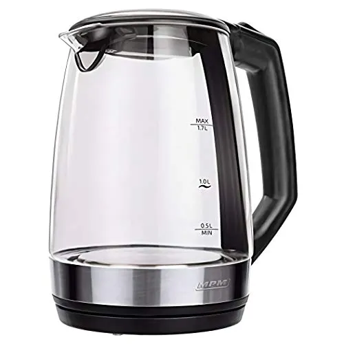 MPM MCZ-83 bouilloire verre 1,7 L 2200 W