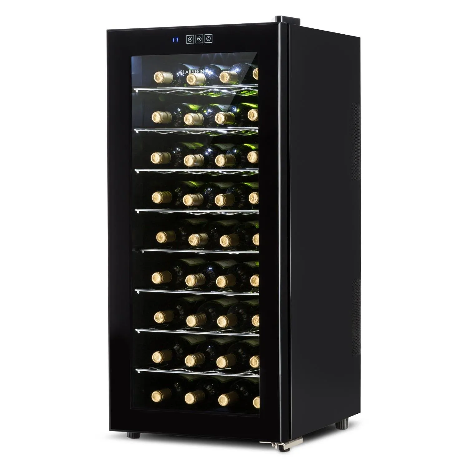 Klarstein Vivo Vino cave à vin 36 bouteilles 118 L noir