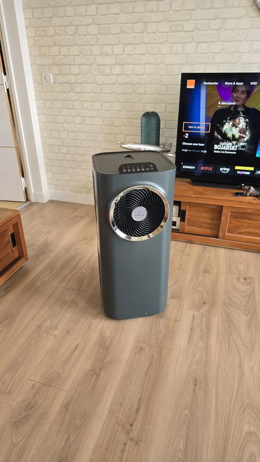 Klarstein Kraftwerk Smart climatiseur mobile 12000 BTU blanc