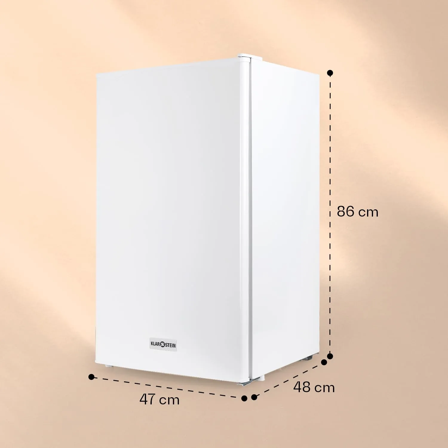 Klarstein 90 L réfrigérateur compact blanc 82 cm