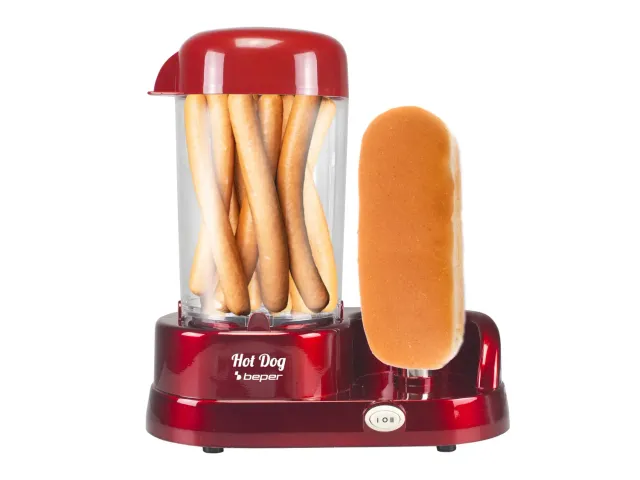 Beper P101CUD501 machine à hot-dogs vapeur 6 saucisses 350W