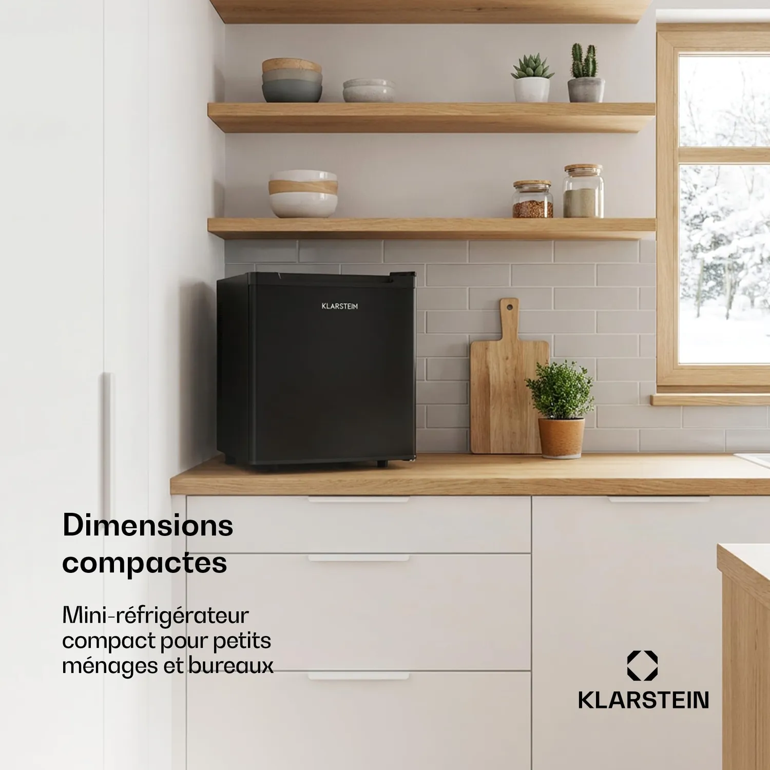 Klarstein Silent Cool réfrigérateur 30 L noir thermoélectrique