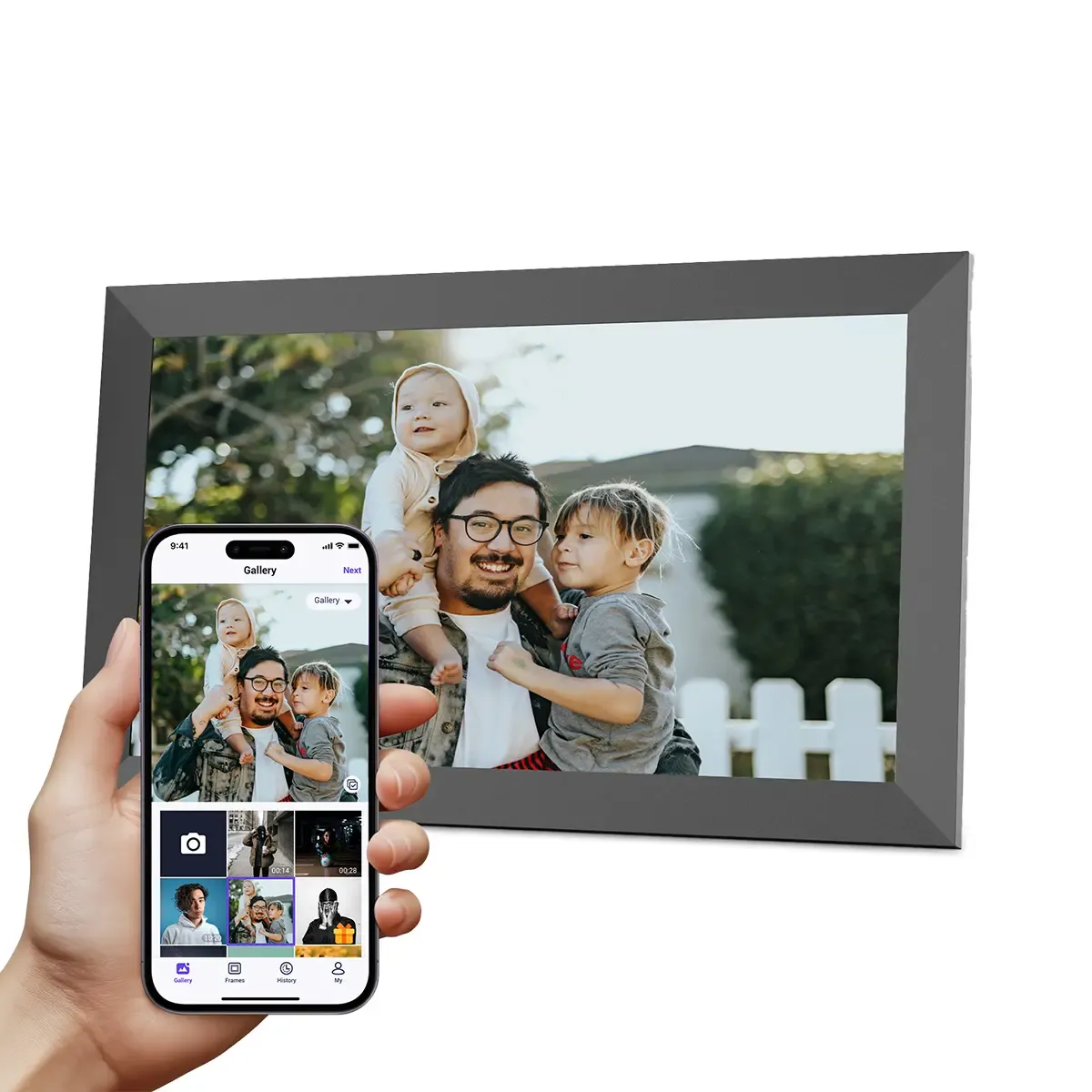 Prixton Prado XL cadre photo numérique 15,6" Full HD