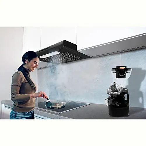 MPM-61-PX-73 hotte sous meuble 60 cm noire 175 m3/h