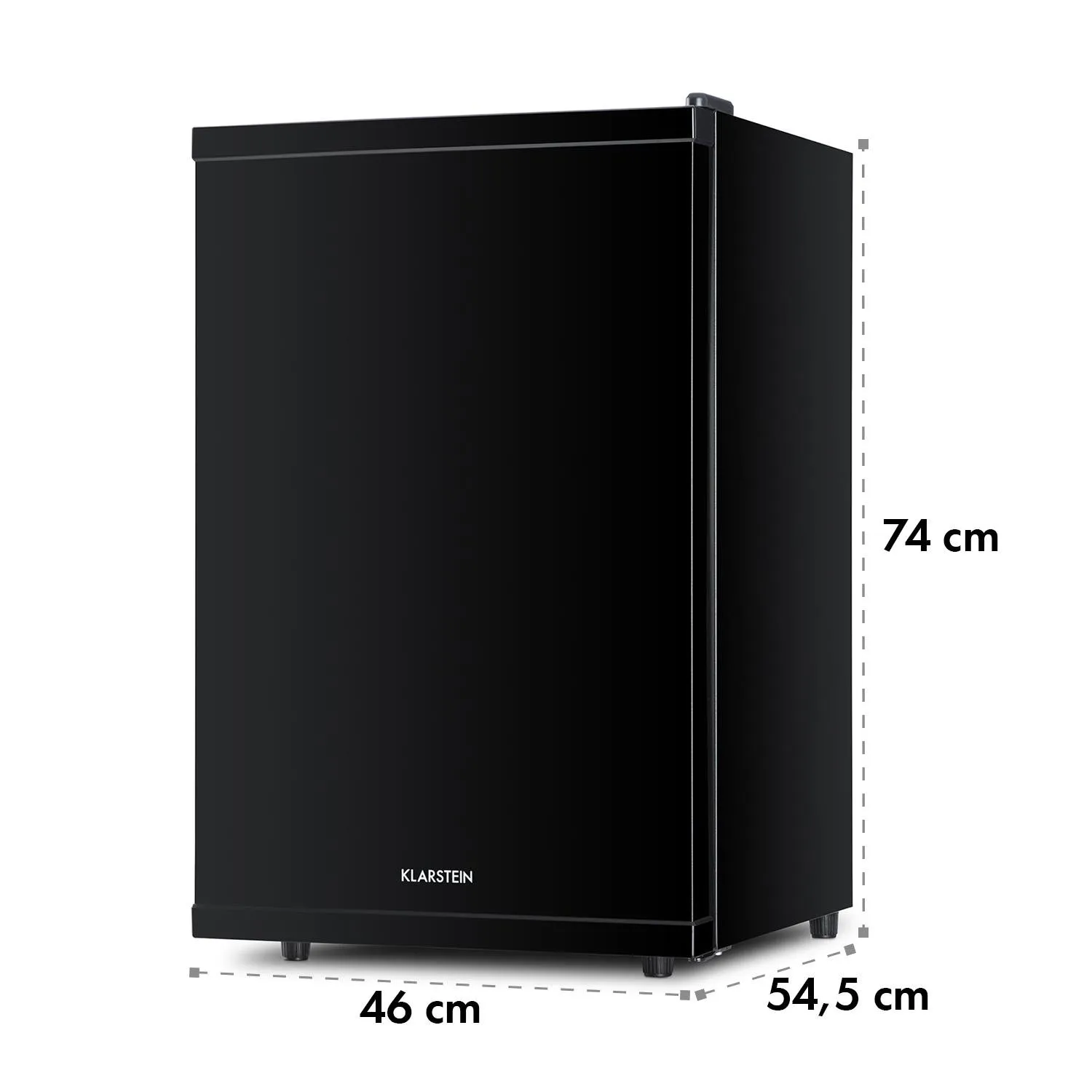 Klarstein Beerbauch mini réfrigérateur 65 L noir silencieux
