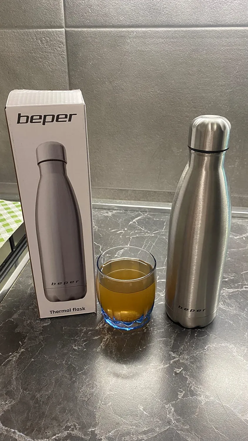 Beper BI.505 bouteille isotherme 500 ml inox