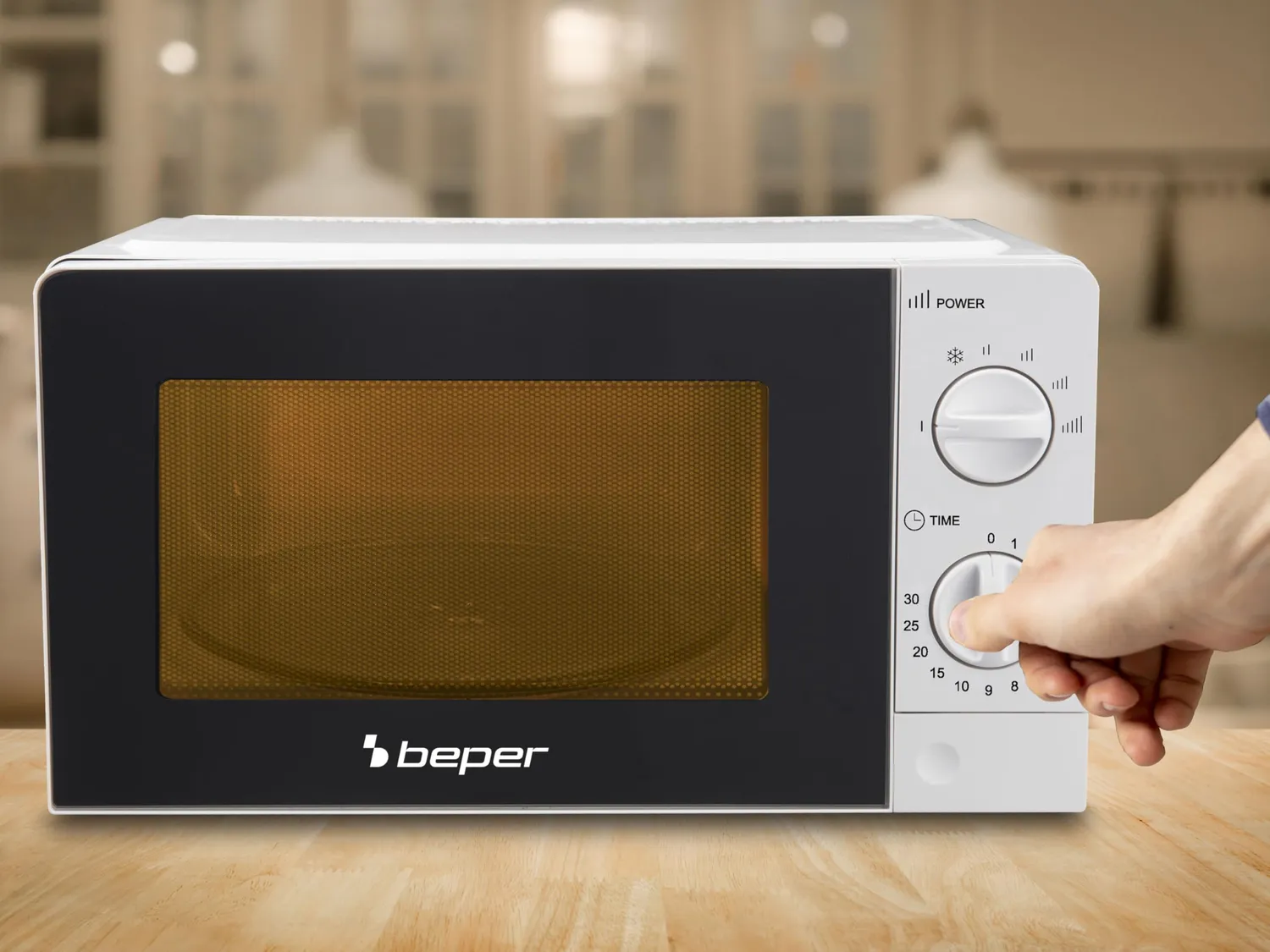 Beper BF.570 micro-ondes 20L 700W sans grill blanc