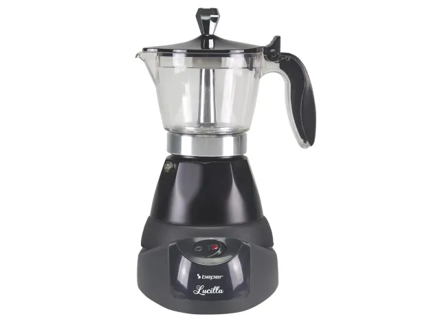 Beper Lucilla BC.040N cafetière moka électrique 3 tasses