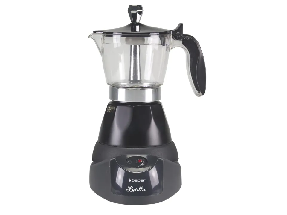 Beper Lucilla BC.040N cafetière moka électrique 3 tasses