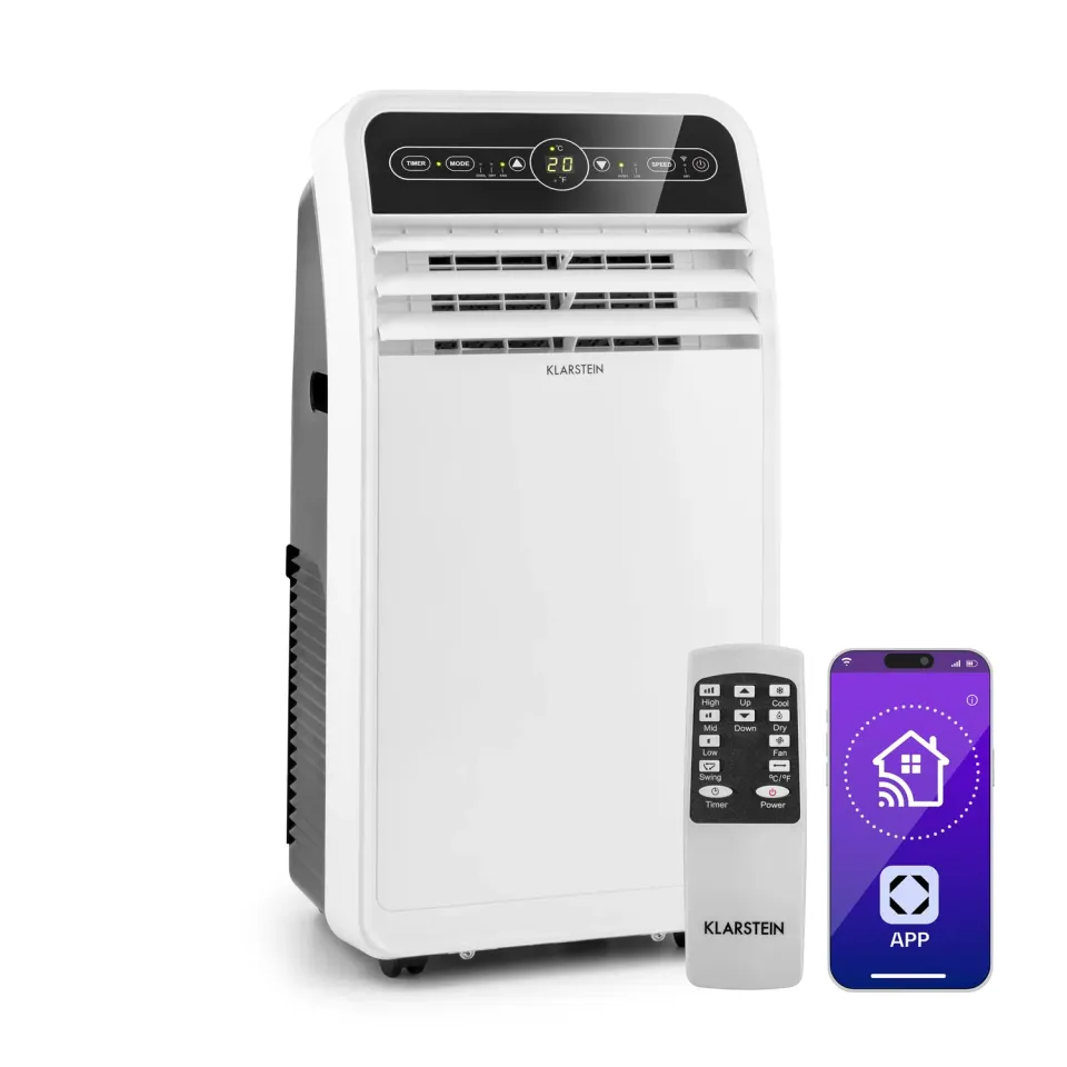 Klarstein climatiseur mobile 7000 BTU 4 en 1 silencieux
