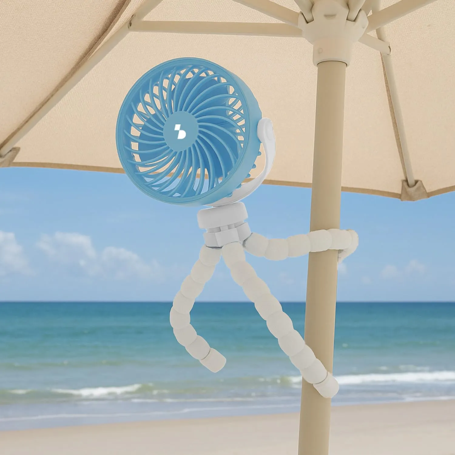 Beper P206VEN431 mini ventilateur portable LED 3 vitesses USB-C