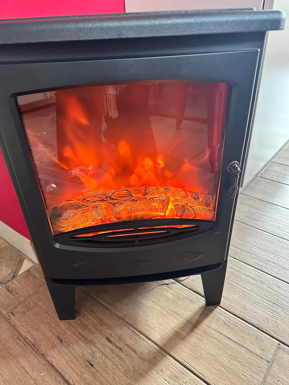 Klarstein Meran cheminée électrique blanche 1850W flamme