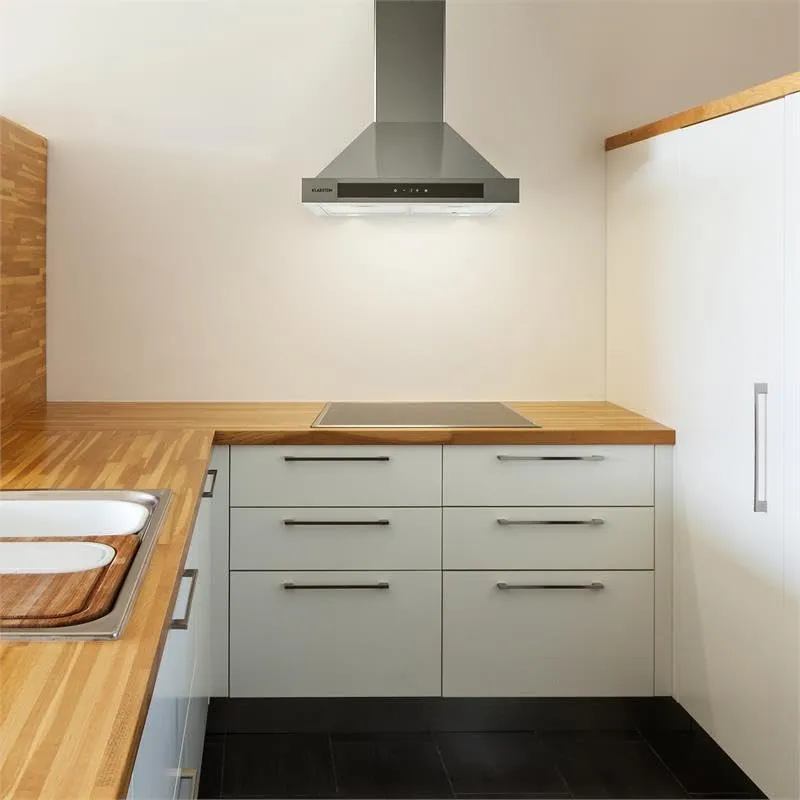 Klarstein Zelda hotte aspirante 60 cm argent 650 m3/h