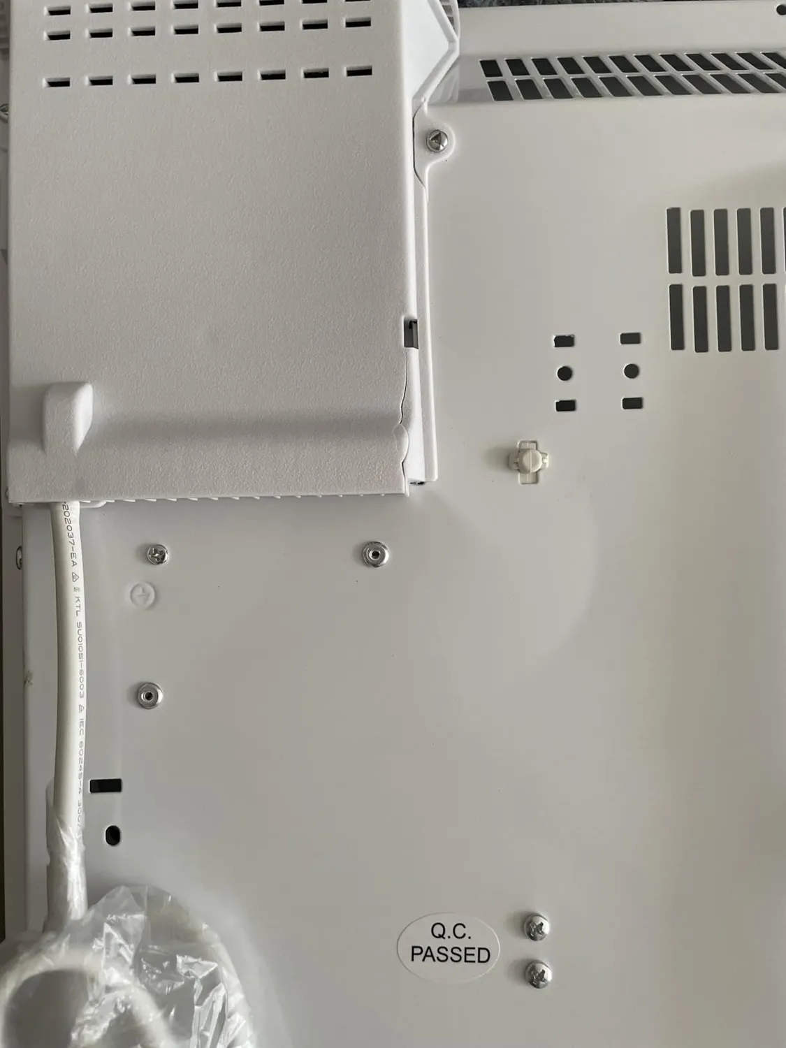 Klarstein Bornholm radiateur électrique blanc 2000W