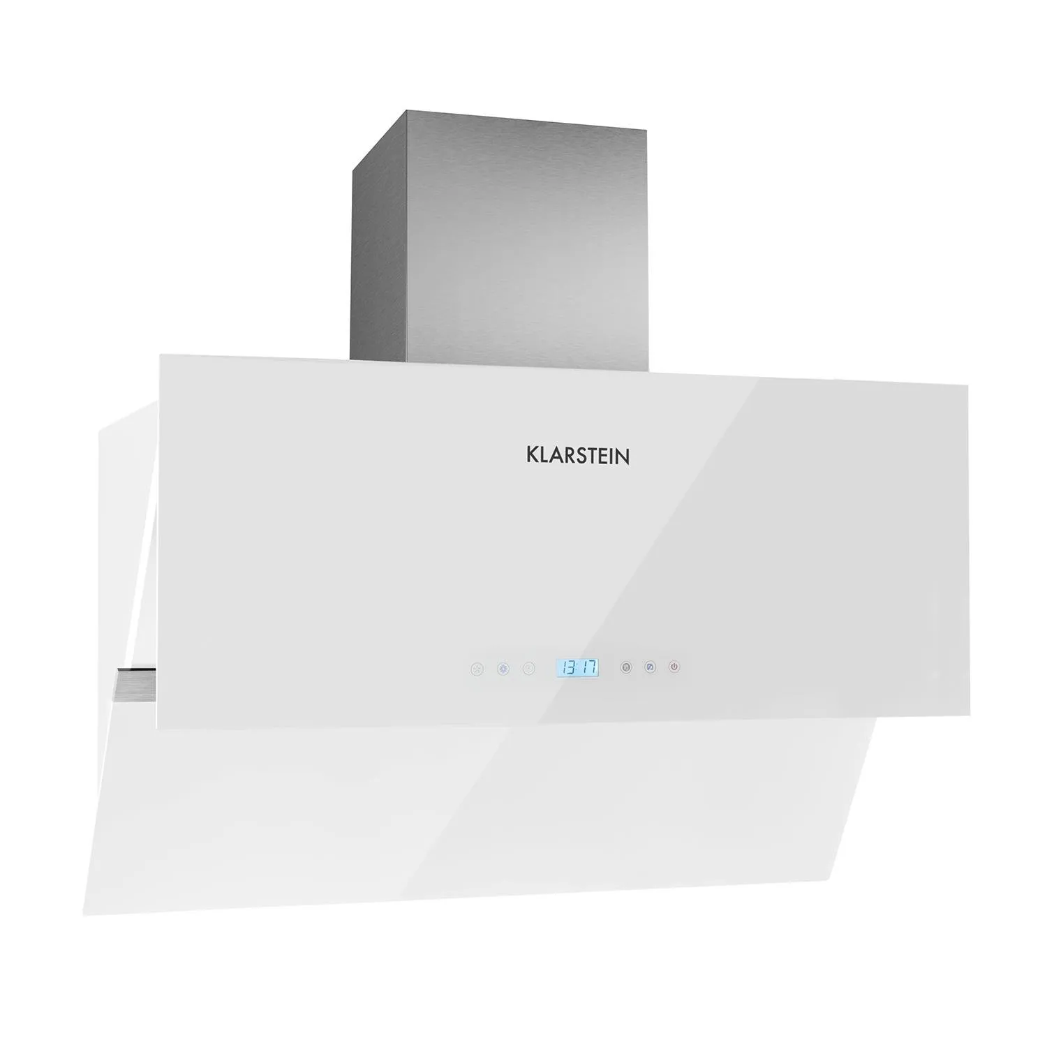 Klarstein Aurea VII hotte murale 90 cm blanc 620 m³/h 195 W