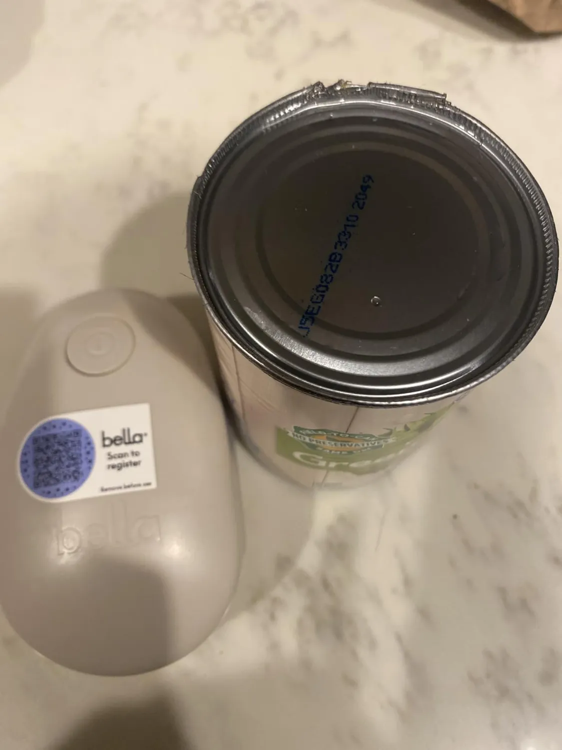 Bella ouvre-boîte automatique lait d'avoine sans fil