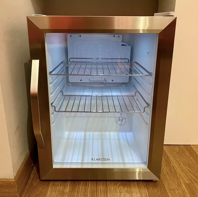 Klarstein mini frigo bar 33 L vitré noir silencieux