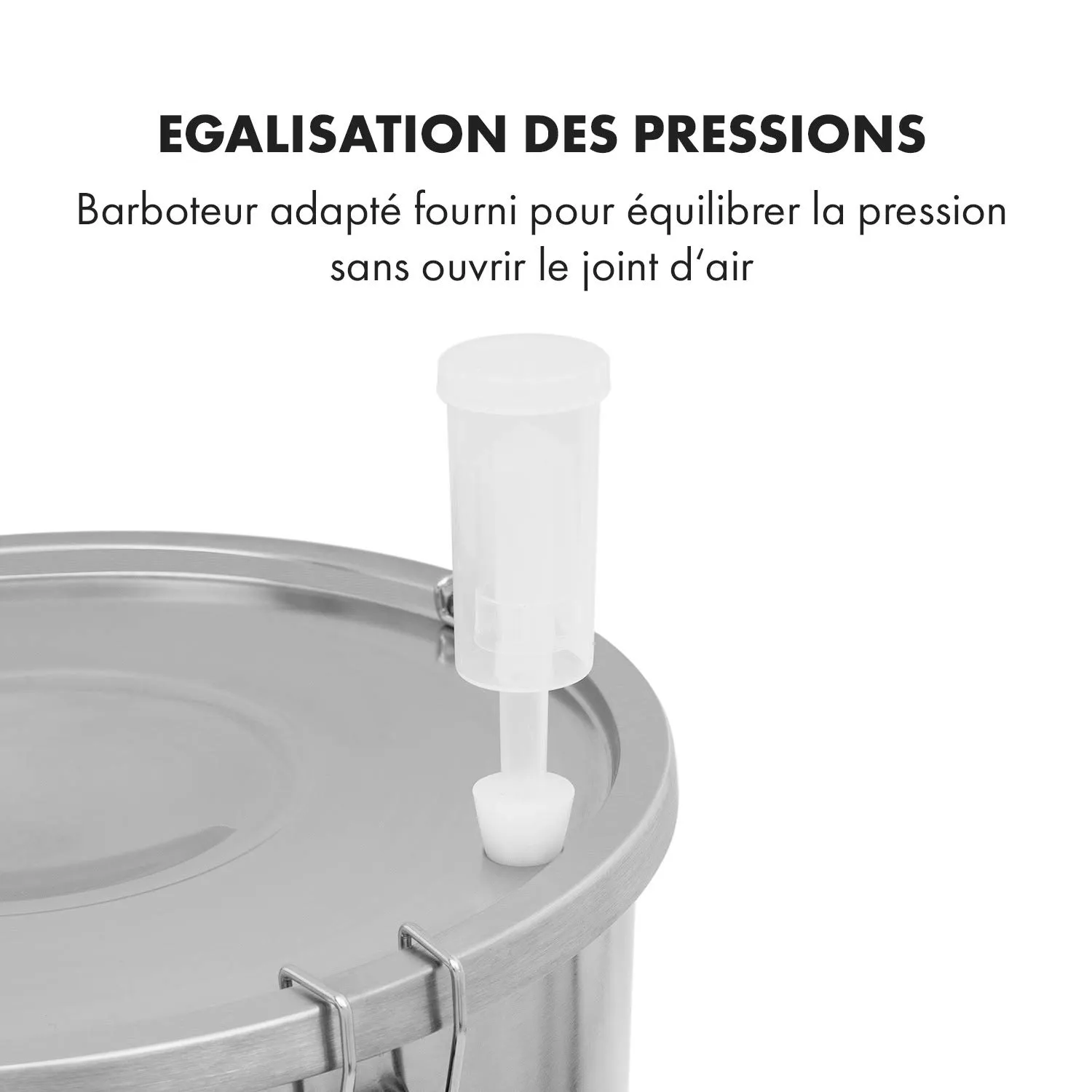 Klarstein Gärkeller Pro kit brassage 30 L inox conique