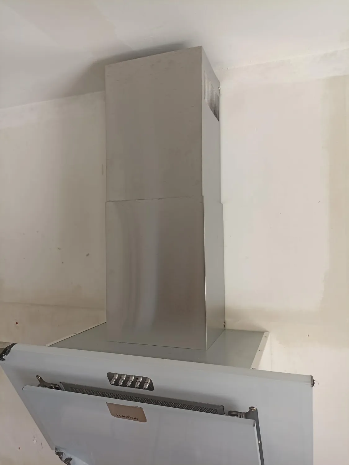 Klarstein hotte inclinée 90 cm noire 292 m³/h tactile