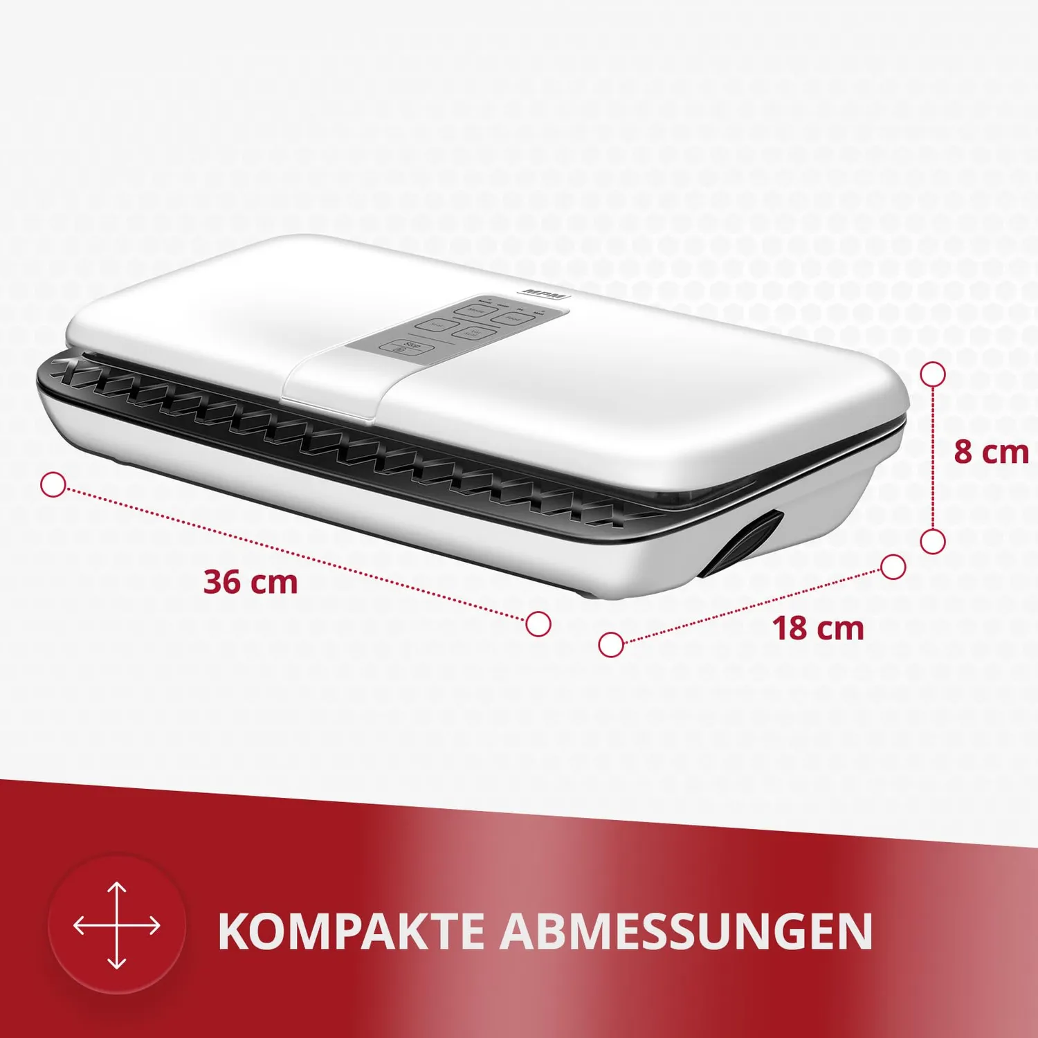 MPM MPZ-01 machine sous vide 0,8 bar +10 sacs