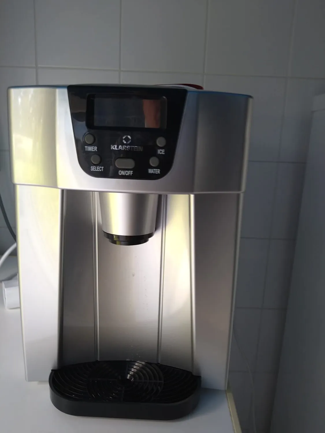 Klarstein Ice Volcano 2G machine à glaçons rouge 2 L 12 kg