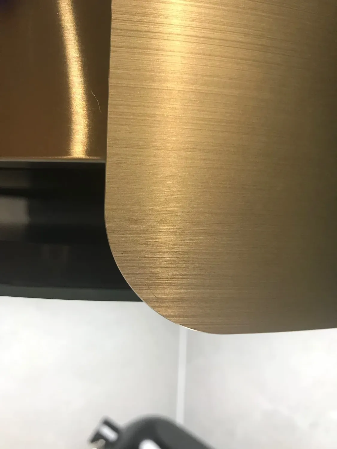 Klarstein Skyfall Hotte Îlot Suspendue Rose Gold 413 m³/h