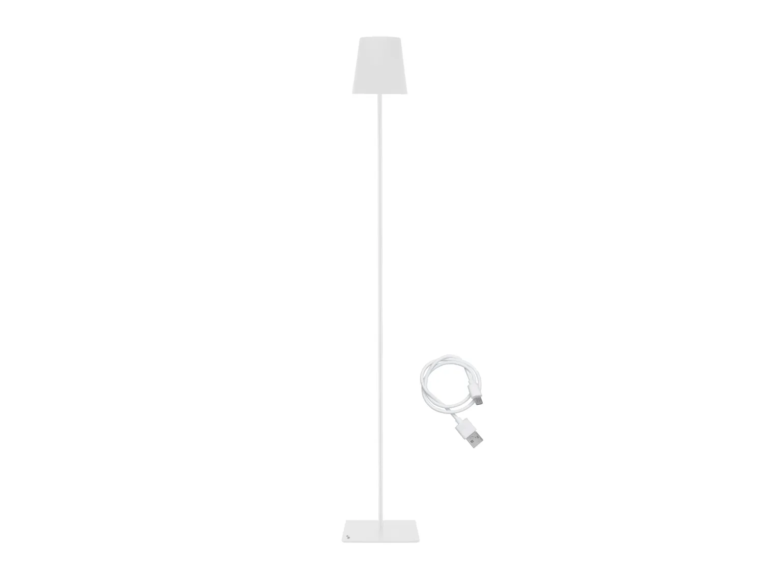 Beper P201UTP405 lampadaire XL corten rechargeable 2,5 W