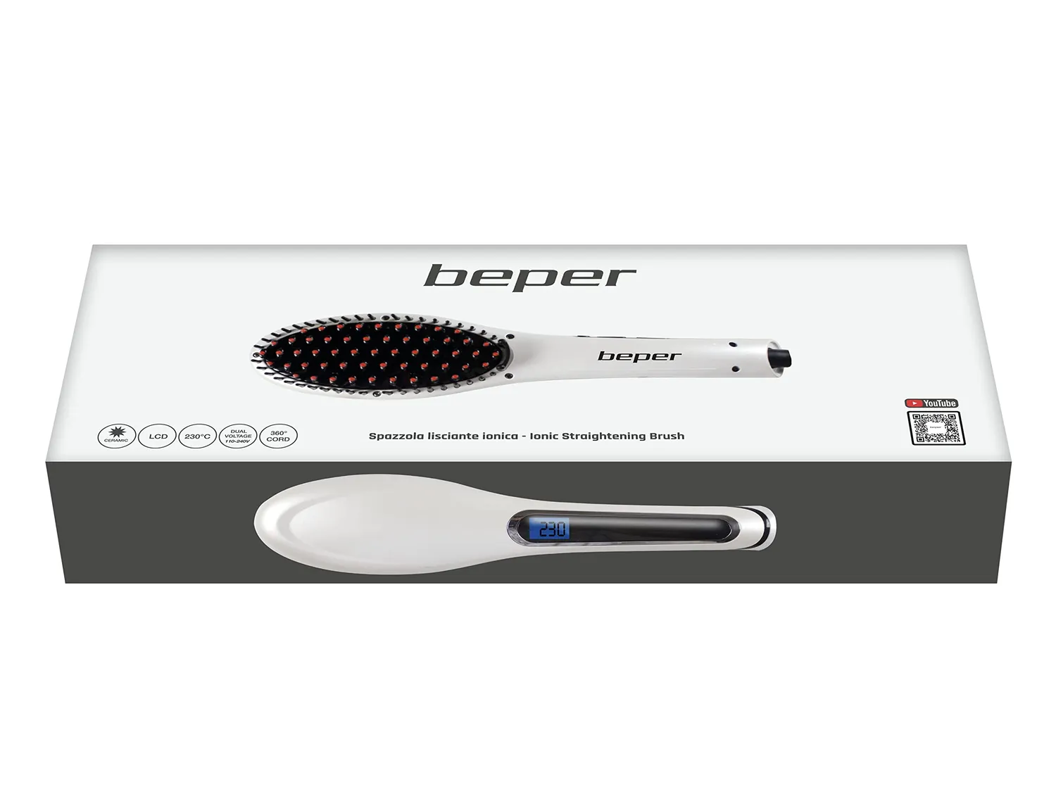 Beper 40.926 brosse lissante ionique céramique 230°C