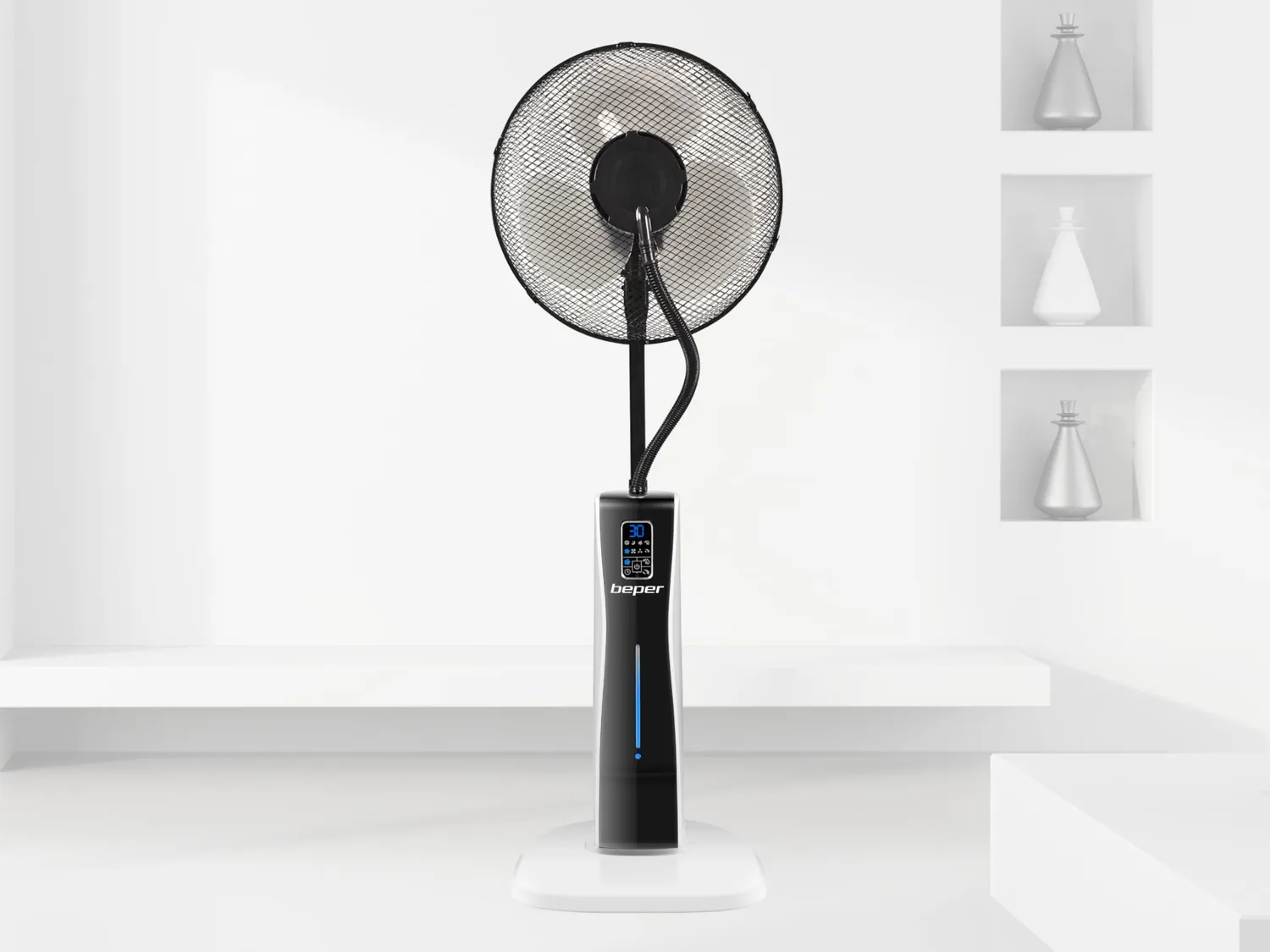 Beper VE.510 Ventilateur Brumisateur Numérique 2 L Télécommande