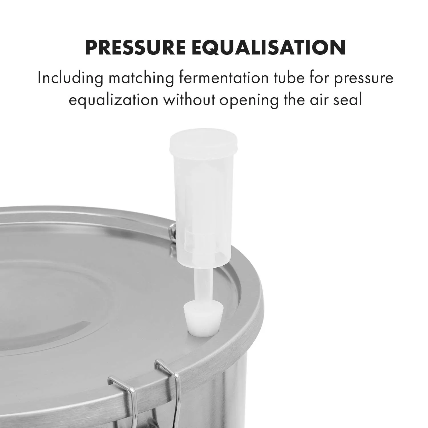 Klarstein Gärkeller cuve de fermentation 30 L inox