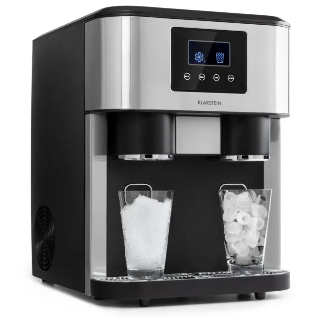Klarstein Eiszeit Crush machine à glaçons inox 1,8L 15kg