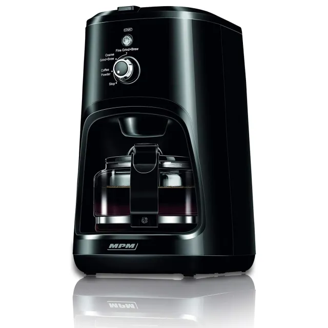 MPM MKW-04 cafetière filtre avec broyeur 0,6 L noir