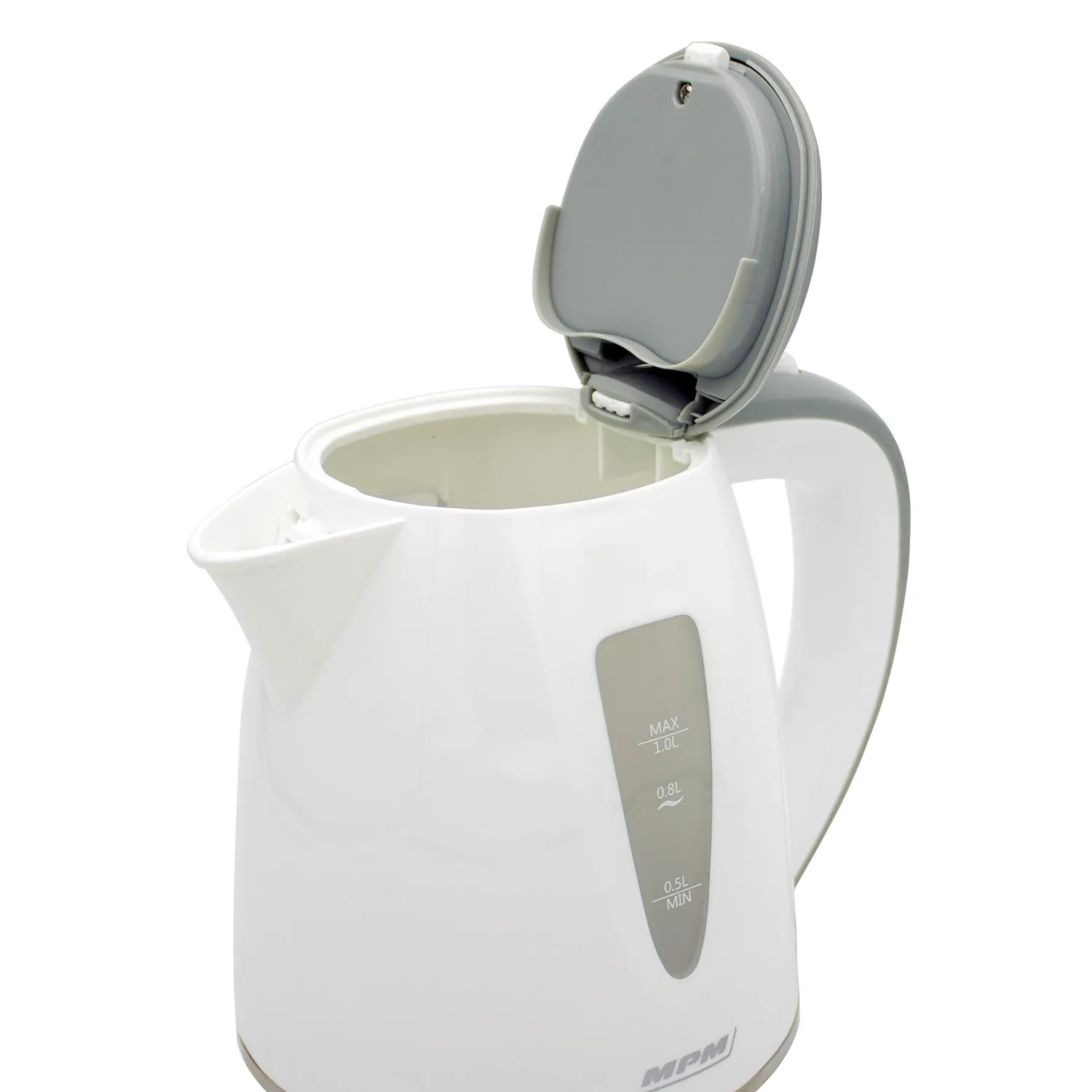 MPM MCZ-64 bouilloire électrique 1 L blanche sans fil