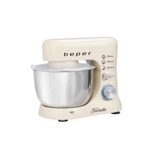 Beper BP.200 robot pâtissier 4,5 L 1000 W crème