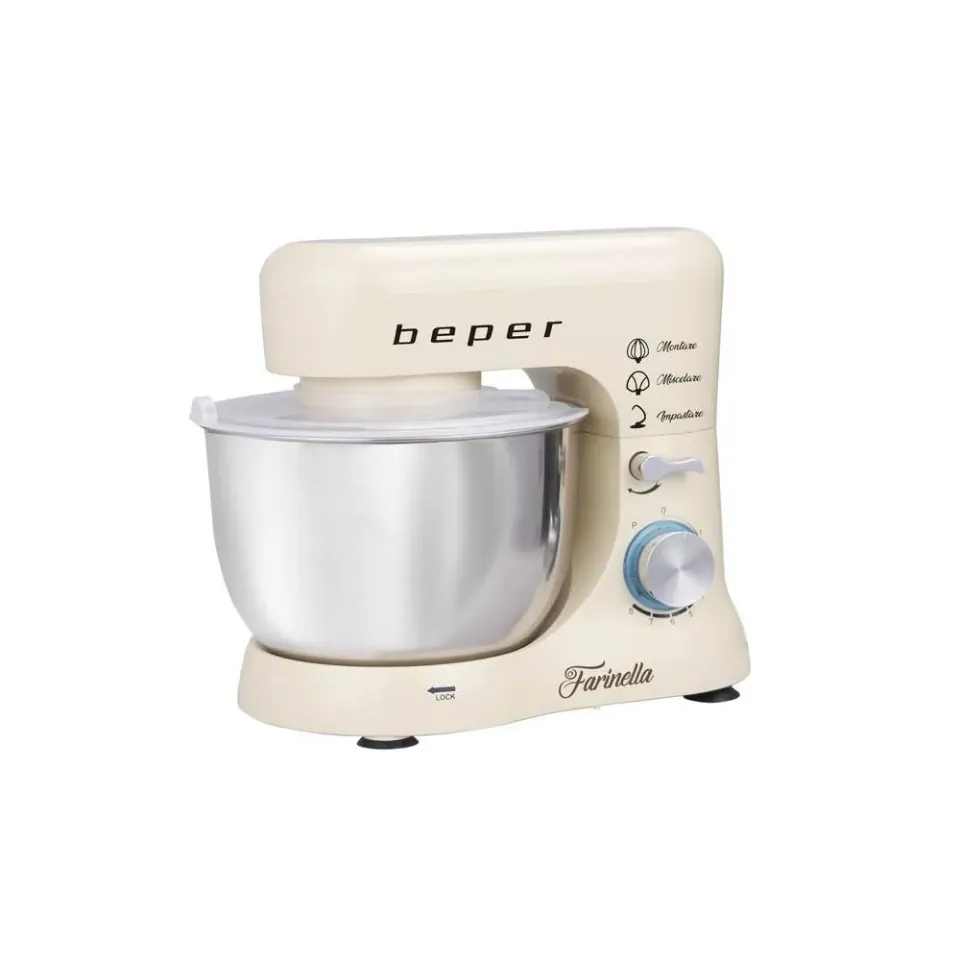 Beper BP.200 robot pâtissier 4,5 L 1000 W crème
